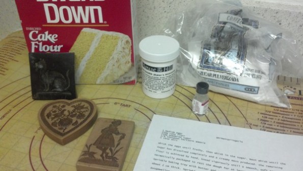 All the ingredients I would need. 